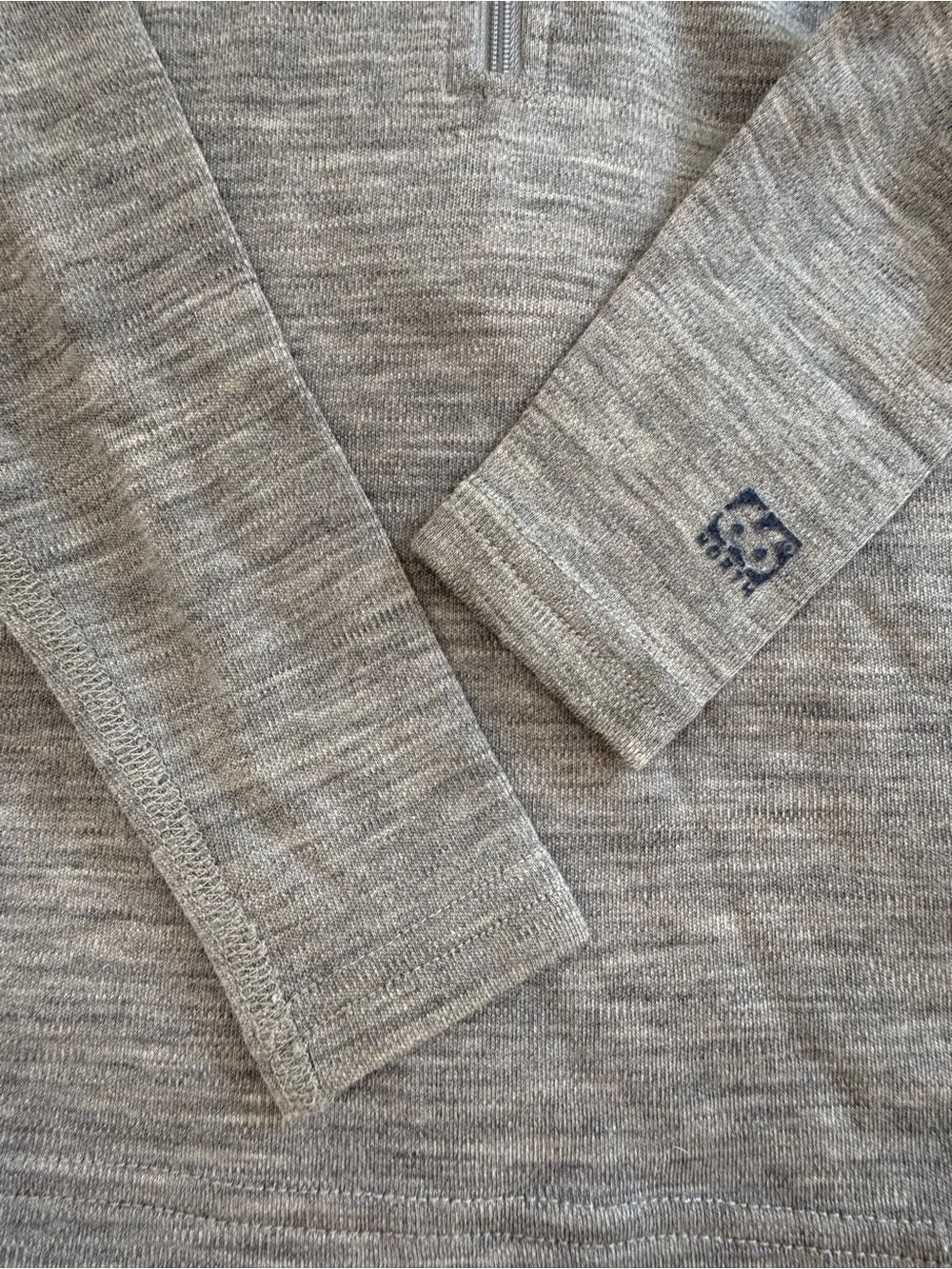 66 North Iceland Valholl Merino Wool Quarter Zip Neck Toddler Base Layer Shirt